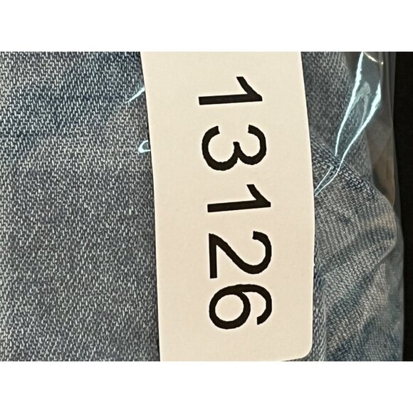 Denim Button-Up Long-Sleeve Mens Shirt By Ragged Jeans In‎ Blue Plaid - Size L - Picture 8 of 8